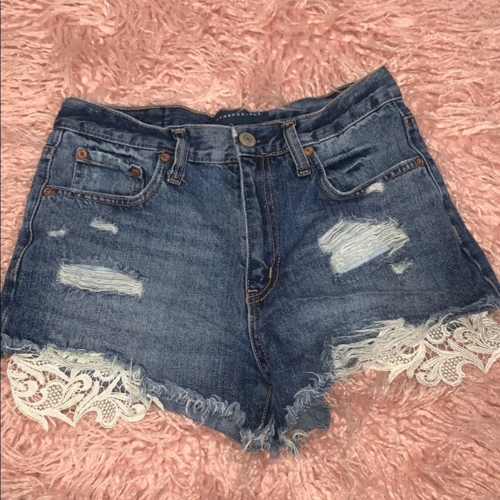 Jean shorts